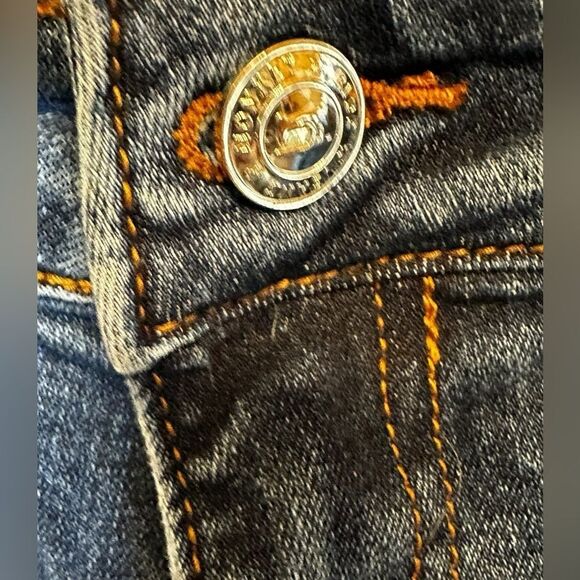 Monkey Ride Jeans original vintage raw hem ankle jeans size 11 - Picture 5 of 9